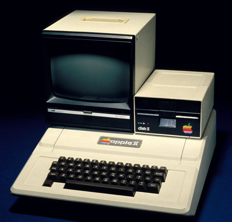 苹果公司的APPLE II电脑