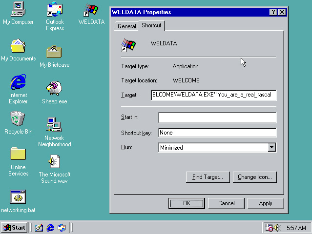 Windows 98 中的彩蛋